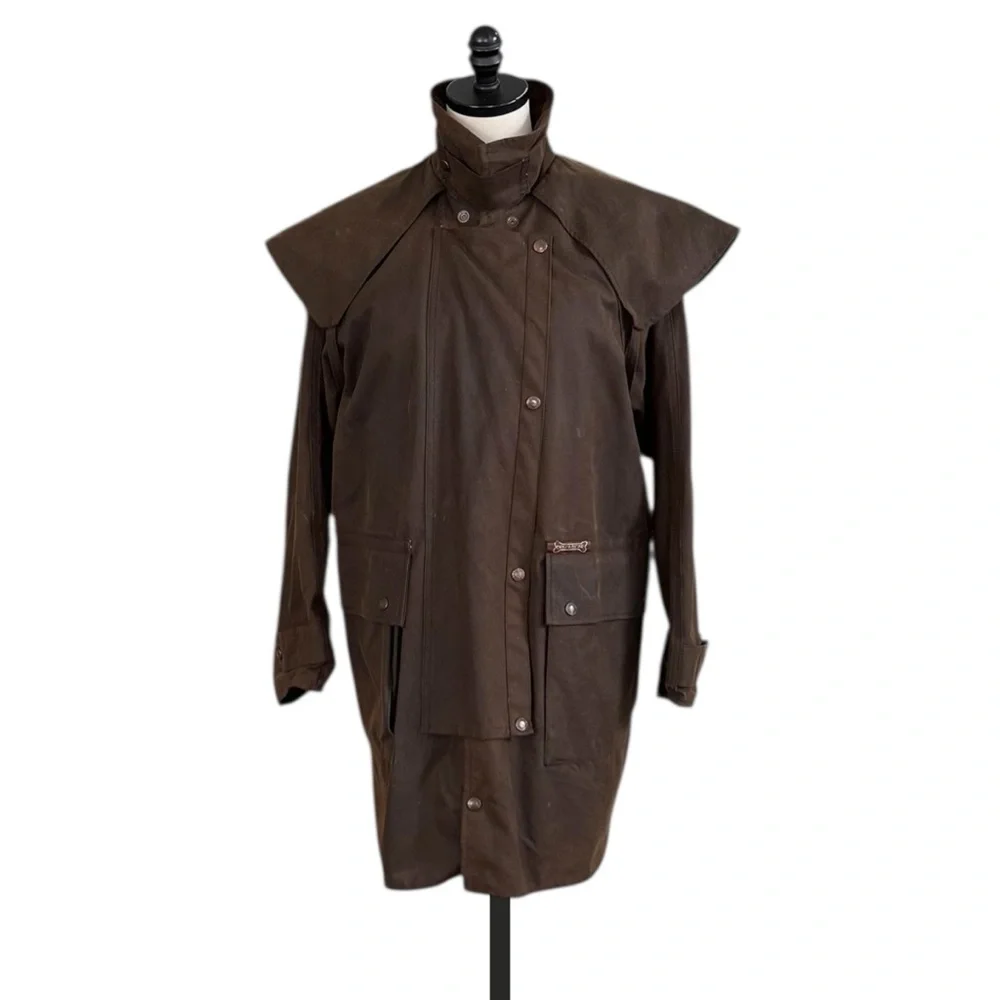 Driza-bone Australia Short Weatherall Coat with Sherpa Wool Liner | XS - Picture 2 of 11